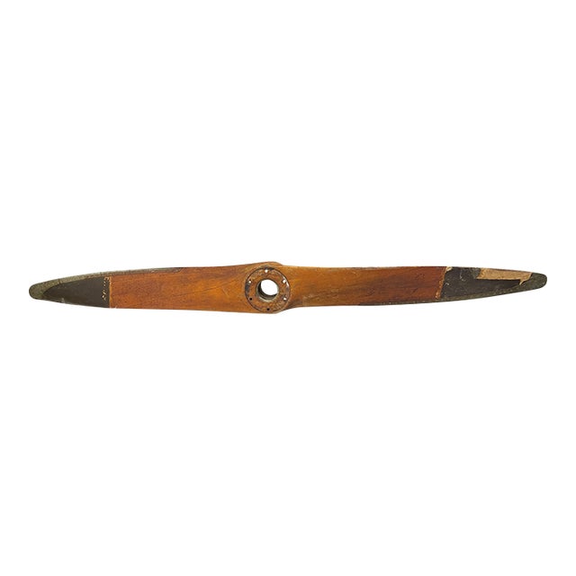 Vintage Wooden Airplane Propeller For Sale