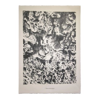 Jean Dubuffet, Dramatic Theme, Lithograph, 1959 For Sale