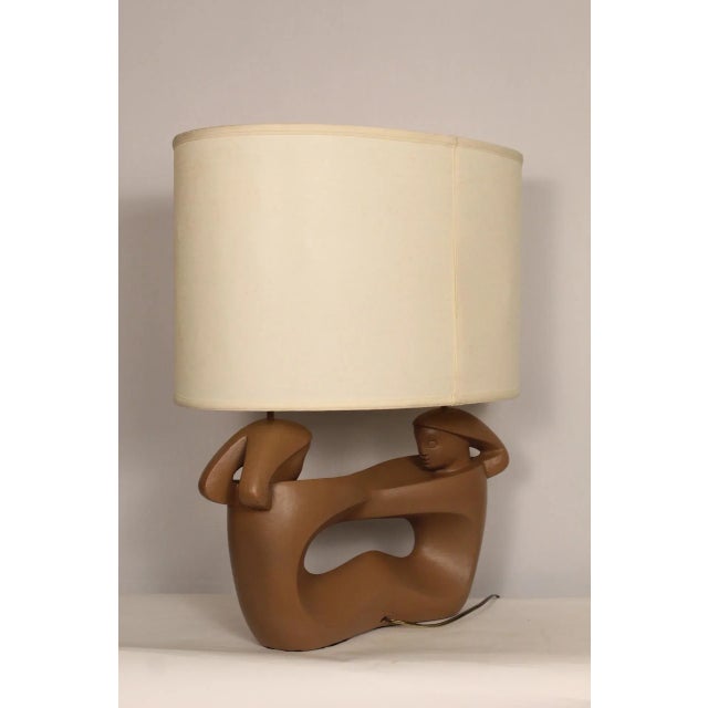 Coffee Mid 20th Century Rima Sculptural Table Lamp. For Sale - Image 8 of 13