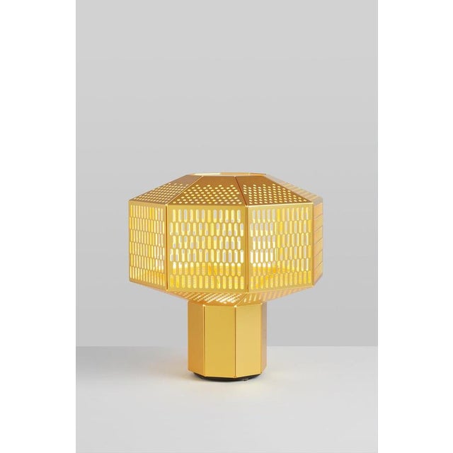 Not Yet Made - Made To Order Ma-Rock Table Lamp in Golden by Jaime Hayon, 2020 For Sale - Image 5 of 6