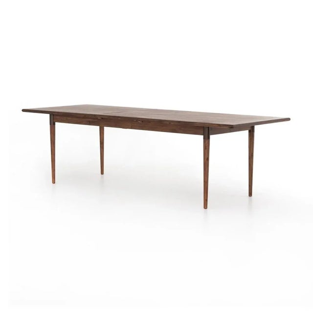 Contemporary Four Hands Harper 84"-104" Extension Dining Table For Sale - Image 3 of 11