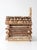 Vintage Wood Folk Art Log Cabin Sculpture For Sale - Image 6 of 11