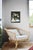 Contemporary Contemporary Roses on Grey by Jon Doran | Oil on Panel White Roses in Glass Still Life For Sale - Image 3 of 10