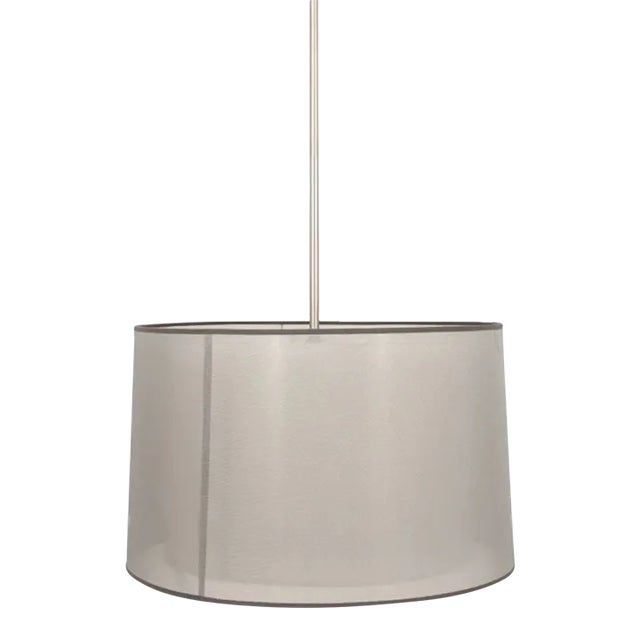 Double Wall Drum Ceiling Pendant Lamp For Sale