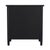Flagstaff 30 in. W Rectangular Wood 2 Door Cane Accent Storage Cabinet, Black Cane For Sale In Chicago - Image 6 of 8