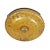 Original Indonesian bronze mixed metal gong. Worn original gold painted finish. These hand pounded gongs are used in...