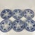 Antique Flora Ironstone Dinner Plates from Creil and Montereau, 1800s, Set of 6 For Sale - Image 4 of 13