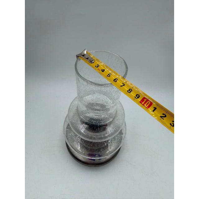 Silver Vintage German Oil Lamp Burner Cap Candleholder from Stoff Nagel, 1950s For Sale - Image 8 of 11