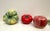 Vintage Late 20th Century Majolica Style Hand-Painted Ceramic Fruit, Set of 8 For Sale In Houston - Image 6 of 8