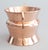 Farmhouse 19th Century French Polished Hammered Copper Jardiniere Planter With Handles For Sale - Image 3 of 11