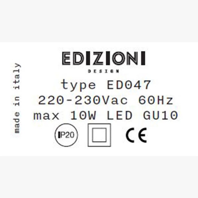 Black ED47.02 Floor Lamp by Edizioni Design For Sale - Image 8 of 9