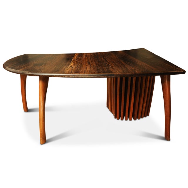 Organic Statement Desk with Drawers from An Alun Heslop, 1990s For Sale - Image 6 of 7