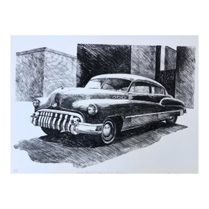 1975 W. Marriott Buick Lithograph