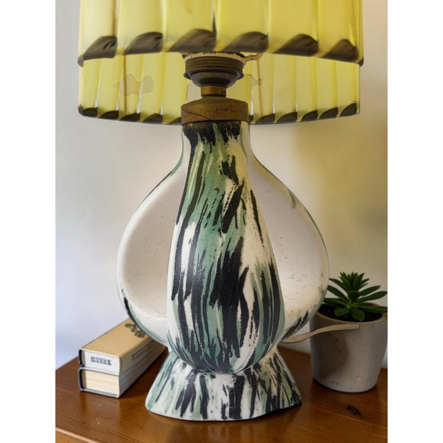Vintage Ceramic Table Lamp, 1950s For Sale - Image 4 of 8