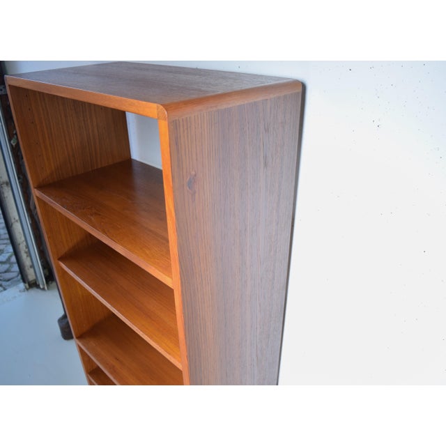 Danish Teak Bookshelf, 1970s For Sale - Image 4 of 9