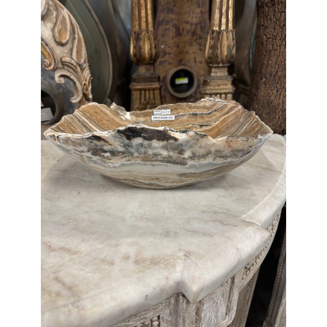 Late 20th Century Onyx Bowl For Sale - Image 10 of 11