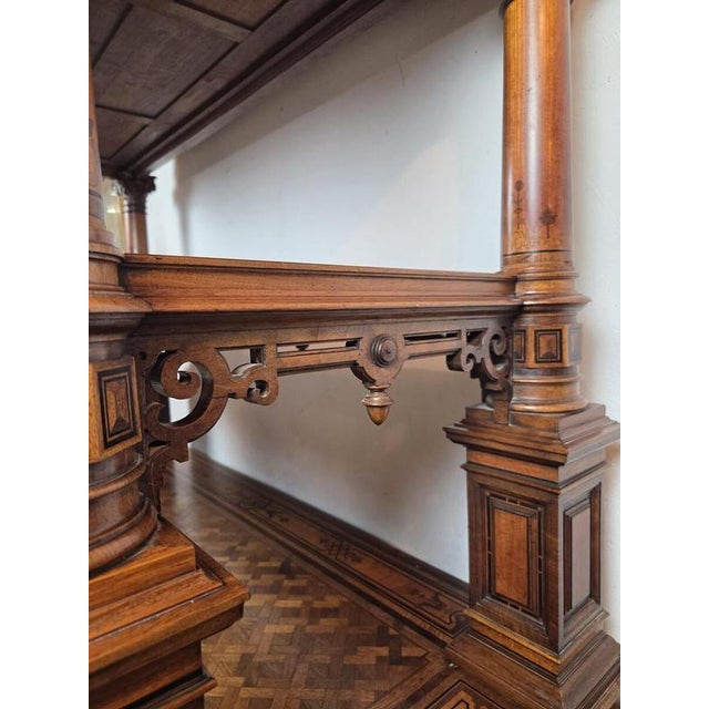 19th Century Neo-Renaissance Three-Tiered Sideboard For Sale - Image 12 of 16