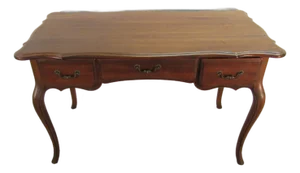 Ethan Allen Country French Solid Maple Desk