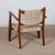 Wood Armchair in Oak and Rope, 1900s For Sale - Image 7 of 8