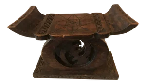 Ashanti - Tribe Carved Wood Bench