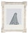 Vintage 20th Century Art Deco Style Sterling Silver Picture Frame For Sale