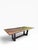 Modern Altura Furniture Architectural Modern Espresso Wood Dining Table With Metal Inlay For Sale - Image 3 of 15