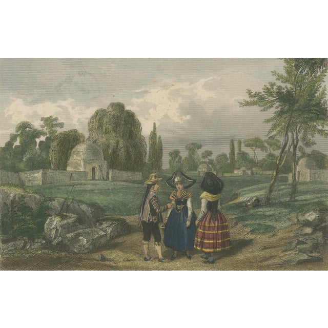 Mandarou, Quechua Indigenous Costumes, 1843, Print For Sale - Image 4 of 10