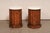 Early 20th Century Italian Pair Marble Top Column Side Tables For Sale - Image 5 of 11