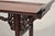 Vintage Chinese Oriental Fretwork Carved Hardwood Altar Console Hall Table For Sale - Image 11 of 12