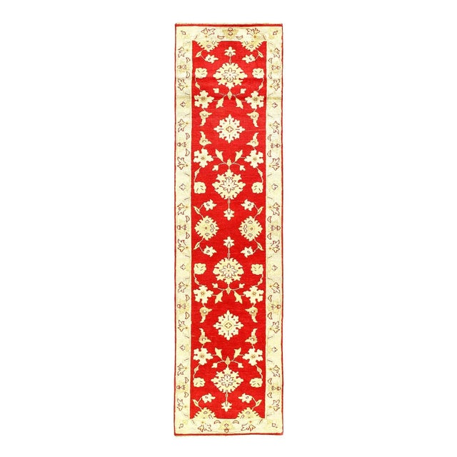 2020s Fine Hand Knotted Oushak Design Runner For Sale - Image 4 of 4