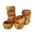 Simple Teak Wood Round Bowl For Sale - Image 4 of 6