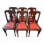 Antique Mahogany Dining Chairs - Set of 6 For Sale
