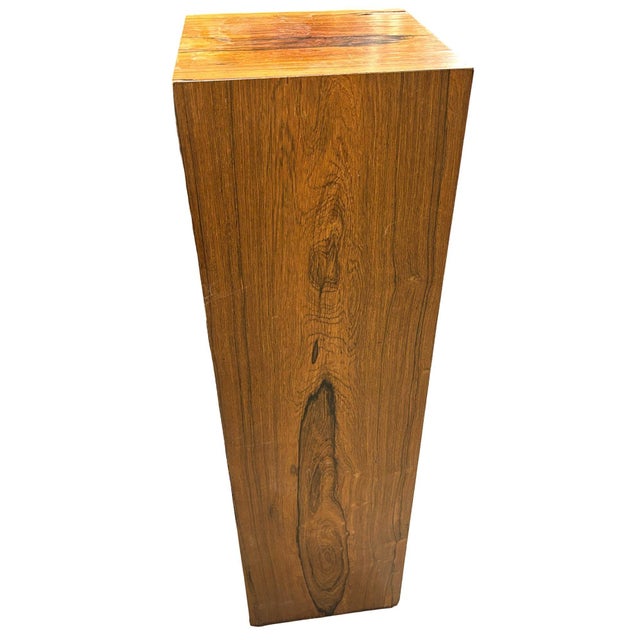 This Mid-Century Organic Modern wooden pedestal seamlessly combines timeless design with natural elegance. Crafted with...