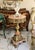 Introduce timeless European elegance into your home with this breathtaking Luxury Bronze Pedestal Side Table. Expertly...