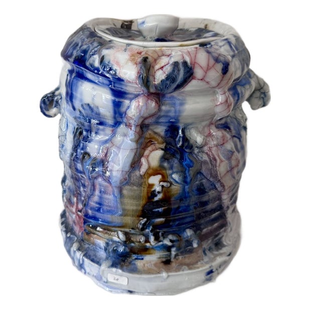 2020s Ofuke Urushi Mizusashi (Tea Ceremony Water Jar) by Kodai Ujiie For Sale