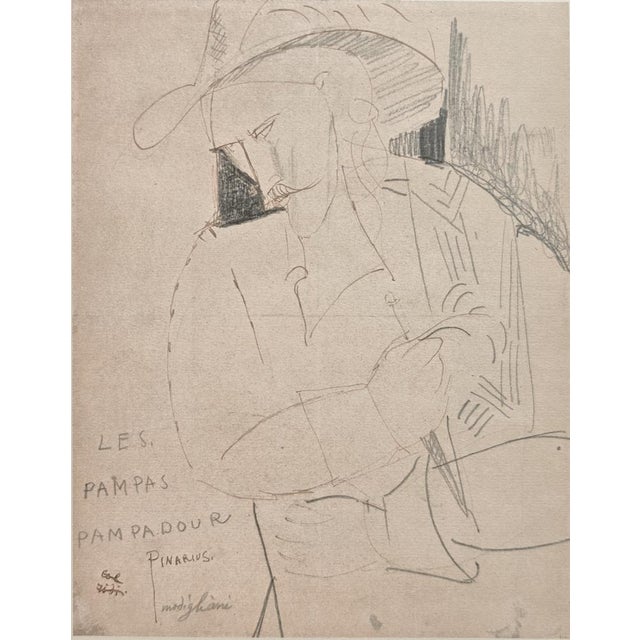 A. Modigliani, Les Pampas Pompadour / The Pampas Pompadour, Lithograph For Sale - Image 3 of 9