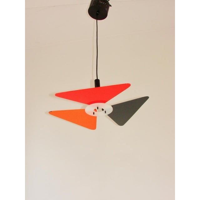 Vintage Postmodern Colourful Pendant Light, 1990s. For Sale - Image 10 of 10