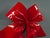 Large Red Gift Bow Hand-Formed from Plastic For Sale - Image 6 of 13