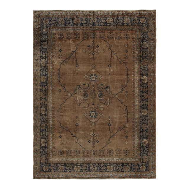Antique Turkish Isparta Rug With Geometric Floral Patterns For Sale