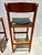 Mid Century Modern Teak Bar Height Barstools With Black Seats by Benny Linden - Pair For Sale - Image 9 of 10