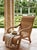 Wood Vintage Solid Teak Sculptural Steamer-Style Chaise Lounge Chair For Sale - Image 7 of 12