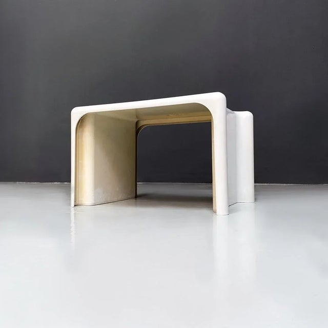 Plastic Italian Modern Plastic Side Table attributed to Giotto Stoppino for Elco Scorze, 1970s For Sale - Image 7 of 13