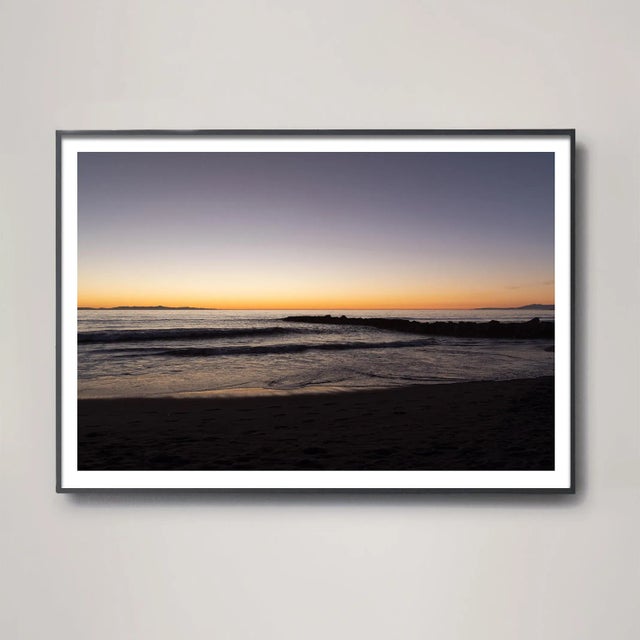 Mark Frohman "Amethyst Ocean" Contemporary Seascape Color Photograph 40x60 For Sale - Image 4 of 4