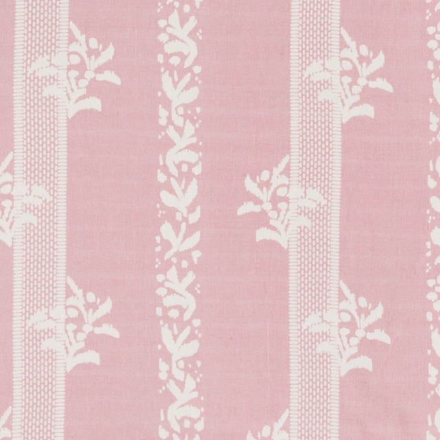Sister Parish Sister Parish Brio Fabric in Pink For Sale - Image 4 of 4