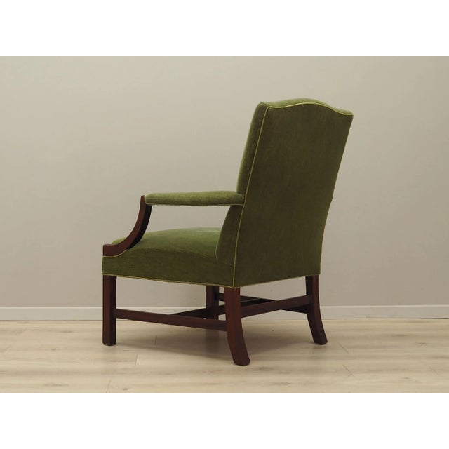 1970s Vintage Danish Mahogany Lounge Chair, 1970s For Sale - Image 5 of 18