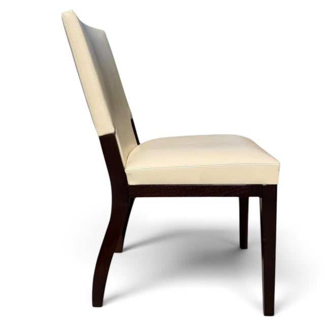 Holly Hunt Holly Hunt Jennifer Side Chairs- A Pair For Sale - Image 4 of 7