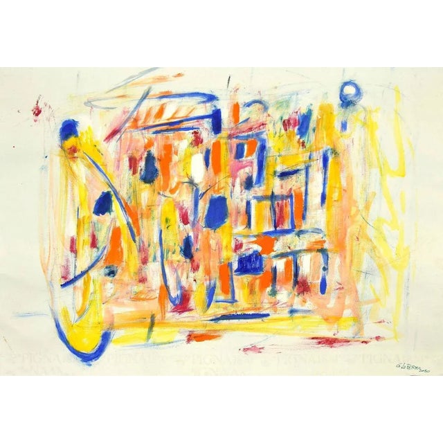 Geometrical Abstract Composition is an original contemporary artwork realized by the Italian artist Giorgio Lo Fermo...