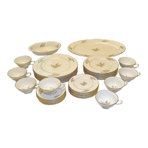 1970s Lenox Harvest China Dinnerware Set- 42 Pieces