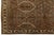 Tribal Antique Malayer Wool Rug | Distressed Muted Rust & Blue Oushak Style Area Rug For Sale - Image 3 of 9