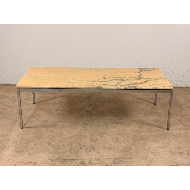 1970s Marble Coffee Table by Florence Knoll for Knoll International, 1970s For Sale - Image 5 of 15